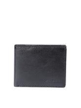 PRIMROSE Men's Leather Bi-fold Wallet, Classic Black, Slim Design